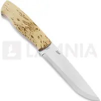 Brisa Trapper 115 Messer, Elmax Scandi, curly birch