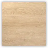 Bümö DIY Schreibtischplatte - Größe: 80 x 80 cm, Nachbildung: Eiche