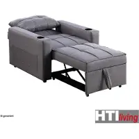 HTI Relaxsessel Maritta Dunkelgrau