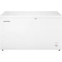 Heinner HCF-HS420E++, 420 l, 19 kg/24h, 40 dB, E, Weiß