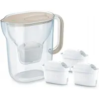 Brita Style Essential Xl + 3 X Mx Pro Pure Performance Filter Wasserfilterkanne Durchsichtig Durchsichtig One Size