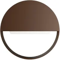 Beneito Faure Clos Wall 8 120 LED Außenwandleuchte 8W Schalter CCT 3000K/4000K/5000K Strukturiertes Corten - Stufenleuchte