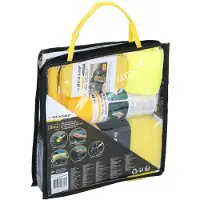 Dunlop Auto Reinigungsset - 5 Teile - inkl. Aufbewahrungstasche - Komplettset