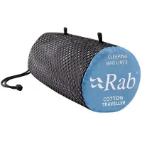 Rab Cotton Traveller Sleeping Bag Liner slate (SL) OS