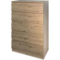 HTI Kommode mit 5 grifflosen Schubladen Thekla Artisaneiche
