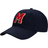Mustang Baseball Cap "Logan", Damen, blau (marine rot), Kunstfaser, unifarben, Caps Baseball Cap, mit Luftlöchern