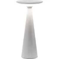 Zafferano Damina Pro LED-Akkuleuchte-Grau-mit LED (2200K/2700K/3000K)