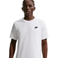Nike Herren T-Shirt Sportswear AR4997-101 M - White/Black - M