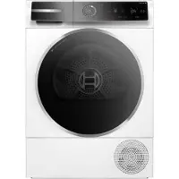 Bosch Serie 8 WQB246CNBY, Freistehend, Frontlader, Wärmepumpe, Weiß, Berührung, Rechts