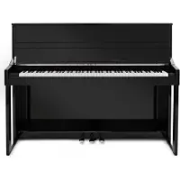 G4M Sonori Upright-Digitalpiano hoch Ebenholz poliert