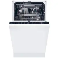 Haier I-Pro Shine Series 4 SXI1C3BF2BT-01, Voll integriert, Single (45 cm breit), 3 Korb/Körbe, höher, Schublade, 11 Maßgedecke