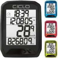 Ciclosport Fahrradcomputer Protos 113 Wired – mit Kabel rot 10151132