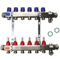 Maincor Rohrsysteme GmbH & Co. KG Maincor MFL Verteiler 6 Kreise 1'' | Edelstahl | 405 mm | DFM lang
