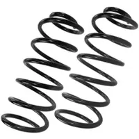 BESTPRICE 2x Fahrwerksfeder Vorderachse [Hersteller-Nr. 10662183] für Skoda, VW, Seat, Audi