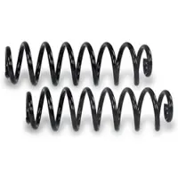BESTPRICE 2x Fahrwerksfeder hinten [Hersteller-Nr. 40670924] für Skoda, VW