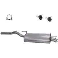 BESTPRICE Endschalldämpfer Set [Hersteller-Nr. 34007019] für Seat, VW