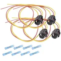 BESTPRICE Reparatursatz Kabelbaum Einspritzdüse [Hersteller-Nr. 31481170] für Fiat, Suzuki, Alfa Romeo, Citroën, Peugeot, Opel, Saab