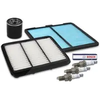 BESTPRICE Inspektionspaket Filtersatz SET C [Hersteller-Nr. 10694700] für Daewoo, Chevrolet