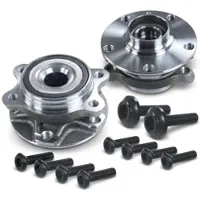 BESTPRICE 2x Radlager mit Radnabe vorne/hinten [Hersteller-Nr. 40975192] für VW, Audi