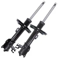 BESTPRICE 2x Stossdämpfer Vorderachse Gasdruck beidseitig [Hersteller-Nr. 10691385] für Fiat, Vauxhall, Opel