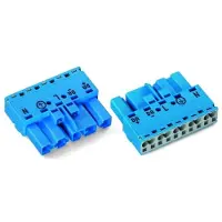 Wago 770-1115 Stecker,5-polig,blau 7701115 - 50 Stück