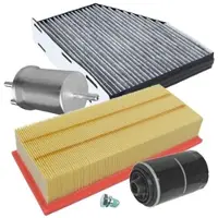 BESTPRICE Inspektionspaket Filtersatz SET B [Hersteller-Nr. 10694697] für Skoda, Seat, VW, Audi