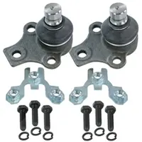 BESTPRICE 2x Traggelenk, vorne unten [Hersteller-Nr. 10660428] für Seat, VW