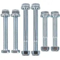 BESTPRICE Schrauben und Mutternset 6-teilig [Hersteller-Nr. 31529252] für Audi, VW, Skoda