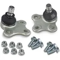 BESTPRICE 2x Trag-/Führungsgelenk vorne unten [Hersteller-Nr. 41844535] für Abarth, Vauxhall, Opel, Alfa Romeo, Fiat