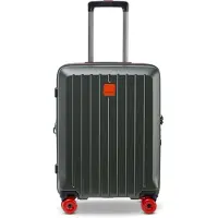Stratic Buzz Handgepäck Spinner 54 cm - Erweiterbar 43/49 Liter - 54x39.5x19.5/22.5 cm - olive