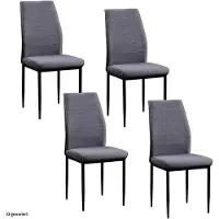 HTI Stuhl Madison Webstoff 4er-Set