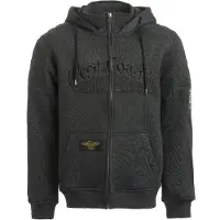WCC Por Vida Zip-Hoodie Herren Baumwoll grau, 2XL