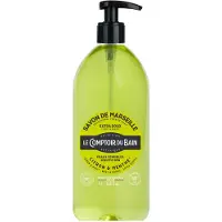 Le Comptoir du Bain Le Theke du Bad Traditionelle Seife aus Marseille Zitrone-Minze 25x9x9 cm