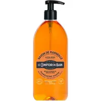 Le Comptoir du Bain Le Theke du Bad Traditionelle Seife aus Marseille Mandarine-Salbei 25x9x9 cm