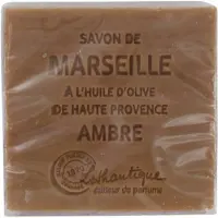 Lothantique Marseille Soap parfümiert (Duft: Bernstein) 6,5x2,5x6,5 cm