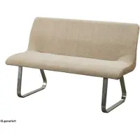 HTI Bank 3-Sitzer Taupe/Antikbraun Emrys