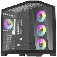 Darkflash - FT418 PRO Black - Computergehäuse