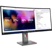 Lenovo ThinkVision P40WD-40 Monitor, 100,8 cm (39.7"), 5120 x 2160 Pixel, LCD, 6 ms, Schwarz