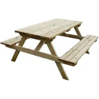 Rowlinson Picknickbank Aus Holz Für Bis Zu 6 Personen