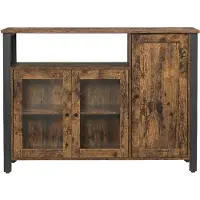 Hobby Hall Sideboard mit 3 Türen, Küchenschrank, Aufbewahrungsschrank LSCB35096B01