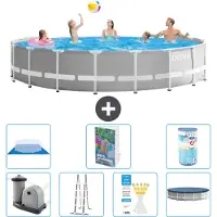 Intex Prism Frame Pool Rund - 549x122 cm - 6-teilig S594