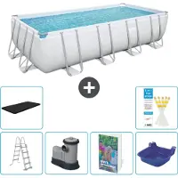 Bestway Power Steel Rechteckig - 549x274x122 cm - 5-teilig S662