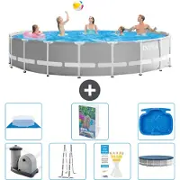 Intex Prism Frame Pool Rund - 549x122 cm - 6-teilig S662