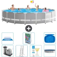 Intex Prism Frame Pool Rund - 610x132 cm - 6-teilig S662