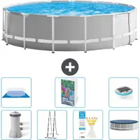 Intex Prism Frame Pool Rund - 457x122 cm - 6-teilig S596