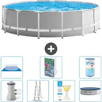 Intex Prism Frame Pool Rund - 457x122 cm - 6-teilig S594