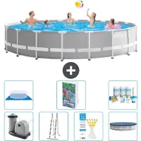 Intex Prism Frame Pool Rund - 610x132 cm - 6-teilig S599