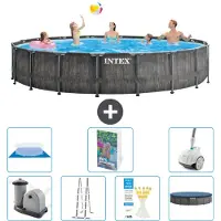 Intex Prism Frame Pool Rund - 549x122 cm - 6-teilig S616