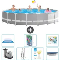 Intex Prism Frame Pool Rund - 610x132 cm - 6-teilig S670