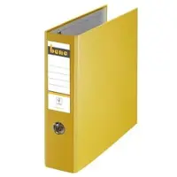 Bene Doppelordner gelb Karton 7,5 cm